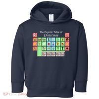 The Periodic Table Of Christmas Elements Toddler Hoodie thumb 0