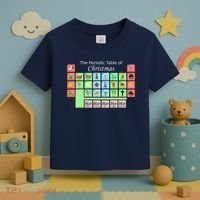 The Periodic Table Of Christmas Elements Toddler T-Shirt thumb 3