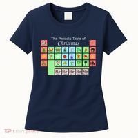 The Periodic Table Of Christmas Elements Women's T-Shirt thumb 0