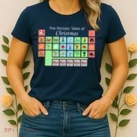 The Periodic Table Of Christmas Elements Women's T-Shirt thumb 2