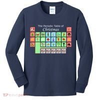 The Periodic Table Of Christmas Elements Kids Long Sleeve Shirt thumb 0