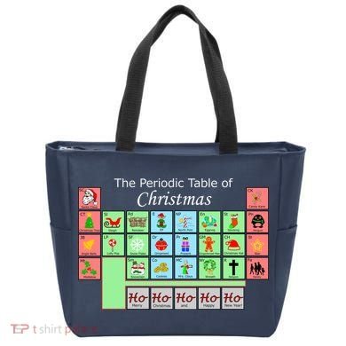 The Periodic Table Of Christmas Elements Tote Bag