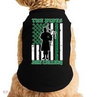 The Piped Are Call St Pattys Day Irish Flag Doggie Tank thumb 0
