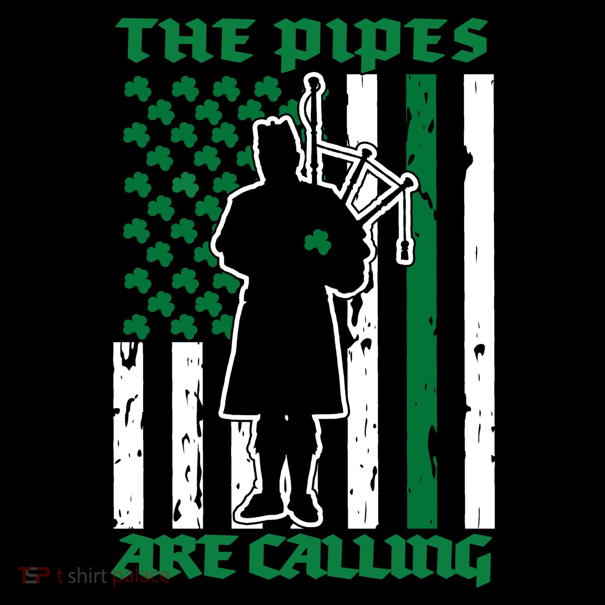 The Piped Are Call St Pattys Day Irish Flag Coffee Mug