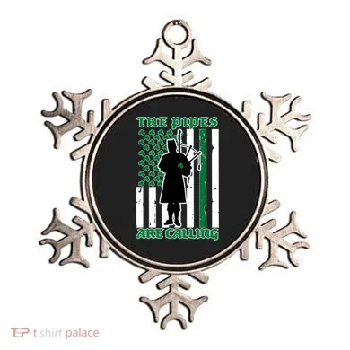 The Piped Are Call St Pattys Day Irish Flag Ornament