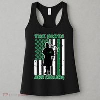 The Piped Are Call St Pattys Day Irish Flag Women's Tank Top thumb 3