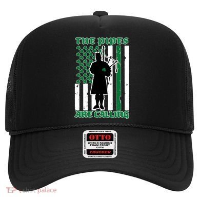 The Piped Are Call St Pattys Day Irish Flag Hat