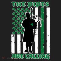 The Piped Are Call St Pattys Day Irish Flag Hat thumb 2