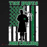 The Piped Are Call St Pattys Day Irish Flag Tank Top thumb 6