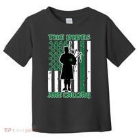 The Piped Are Call St Pattys Day Irish Flag Toddler T-Shirt thumb 0
