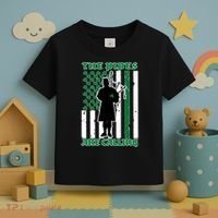 The Piped Are Call St Pattys Day Irish Flag Toddler T-Shirt thumb 3