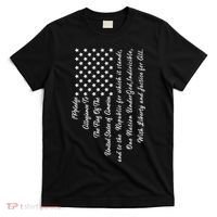 The Pledge of Allegiance American Flag T-Shirt thumb 0