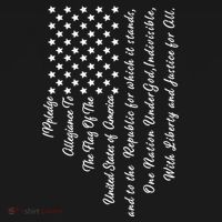 The Pledge of Allegiance American Flag T-Shirt thumb 7