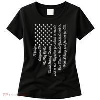 The Pledge of Allegiance American Flag Women's T-Shirt thumb 0
