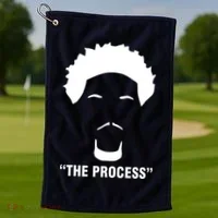The Process Philadelphia Golf Towel thumb 1