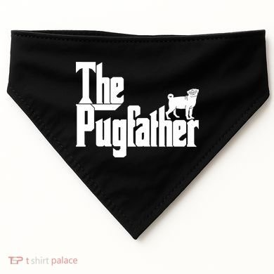 The Pugfather USA-Made Doggie Bandana