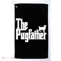 The Pugfather Golf Towel thumb 0