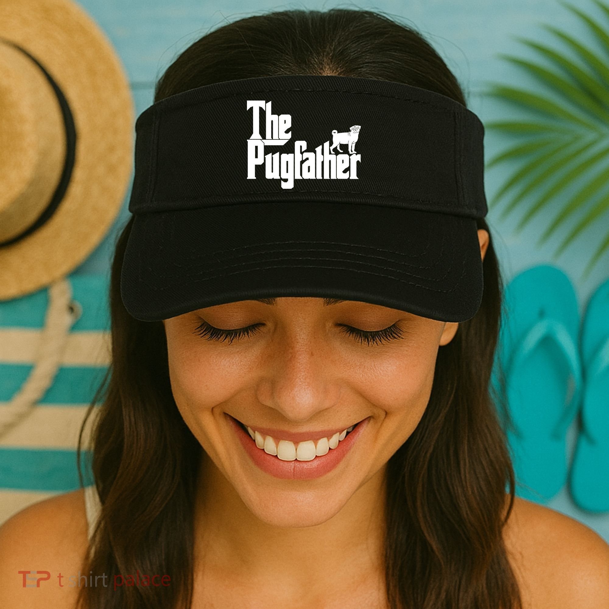 The Pugfather Visor