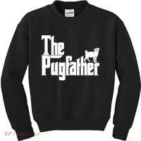 The Pugfather Kids Sweatshirt thumb 0
