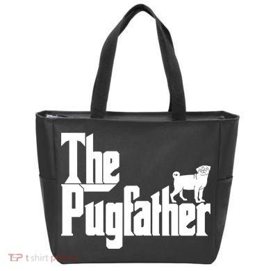 The Pugfather Tote Bag