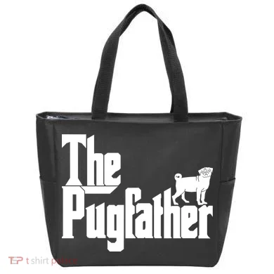 The Pugfather Tote Bag