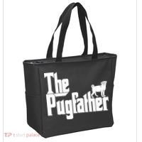The Pugfather Tote Bag thumb 2
