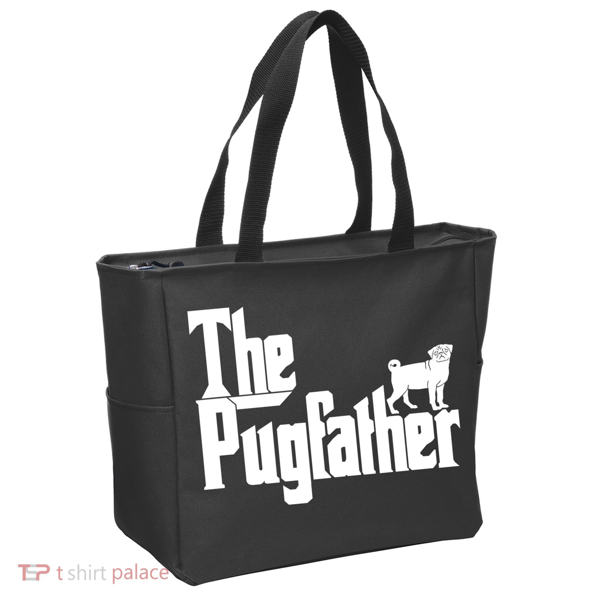 The Pugfather Tote Bag
