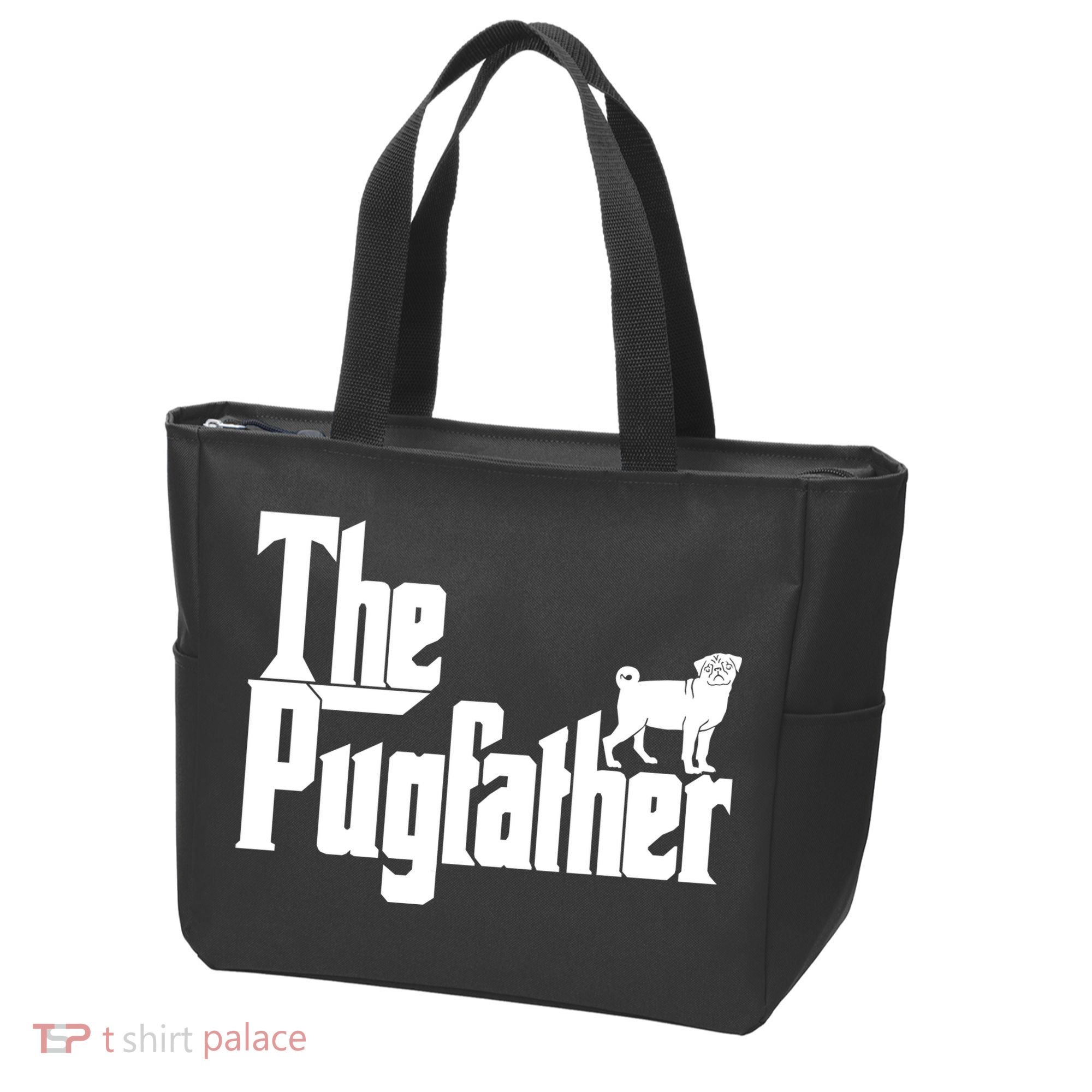 The Pugfather Tote Bag