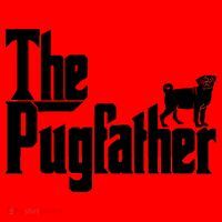The Pugfather Santa Hat thumb 1