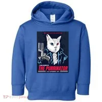 The Purrinator Film Toddler Hoodie thumb 0