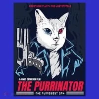 The Purrinator Film Toddler Hoodie thumb 2