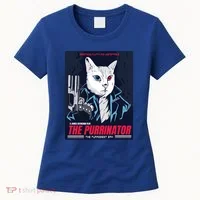 The Purrinator Film Women's T-Shirt thumb 0