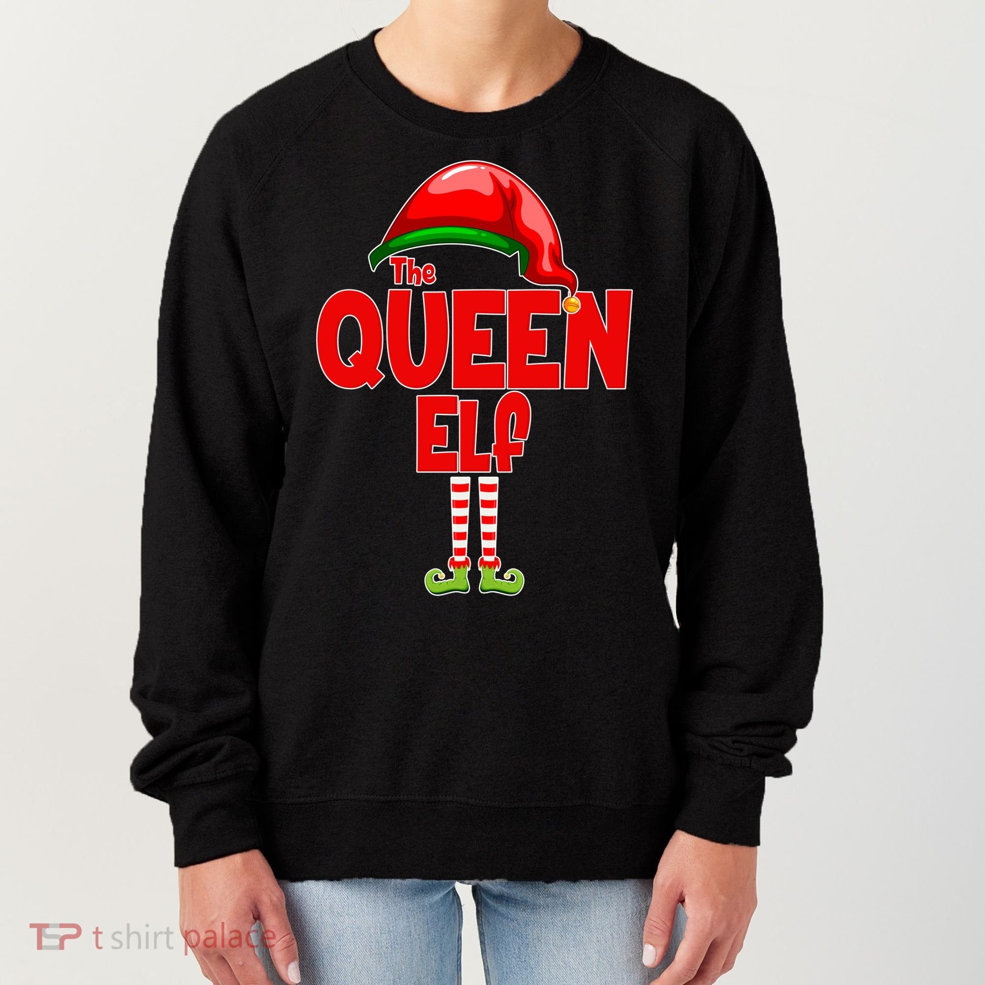 The Queen Elf Christmas Women's Sweatshirt