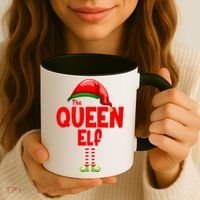 The Queen Elf Christmas Coffee Mug thumb 3