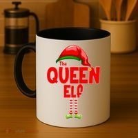 The Queen Elf Christmas Coffee Mug thumb 4