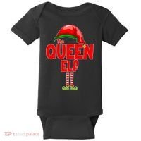 The Queen Elf Christmas Baby Bodysuit thumb 0