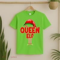 The Queen Elf Christmas T-Shirt thumb 2