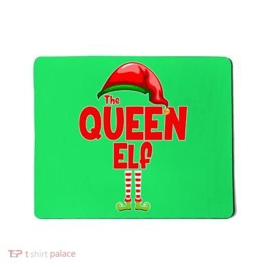 The Queen Elf Christmas Mousepad