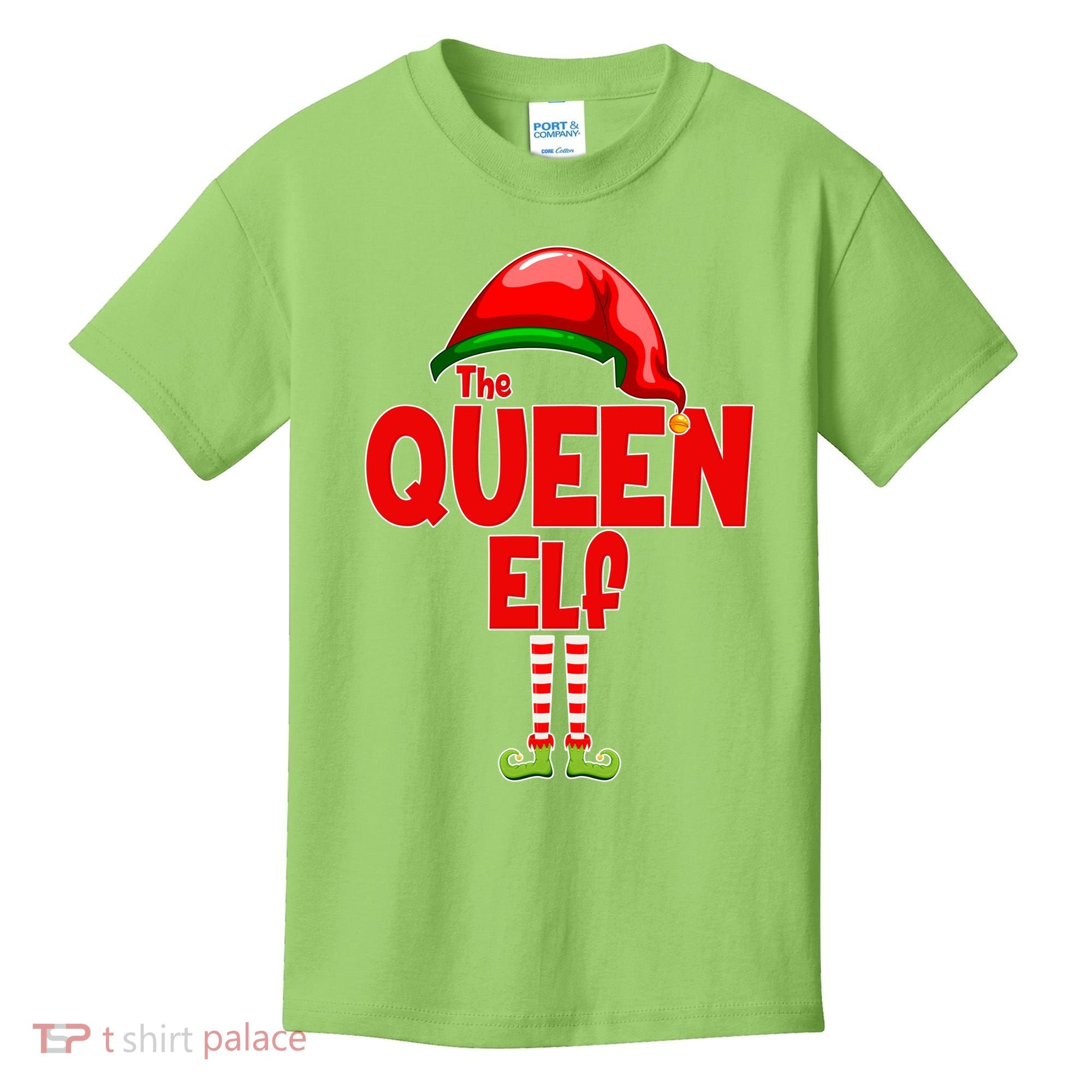 The Queen Elf Christmas Kids T-Shirt
