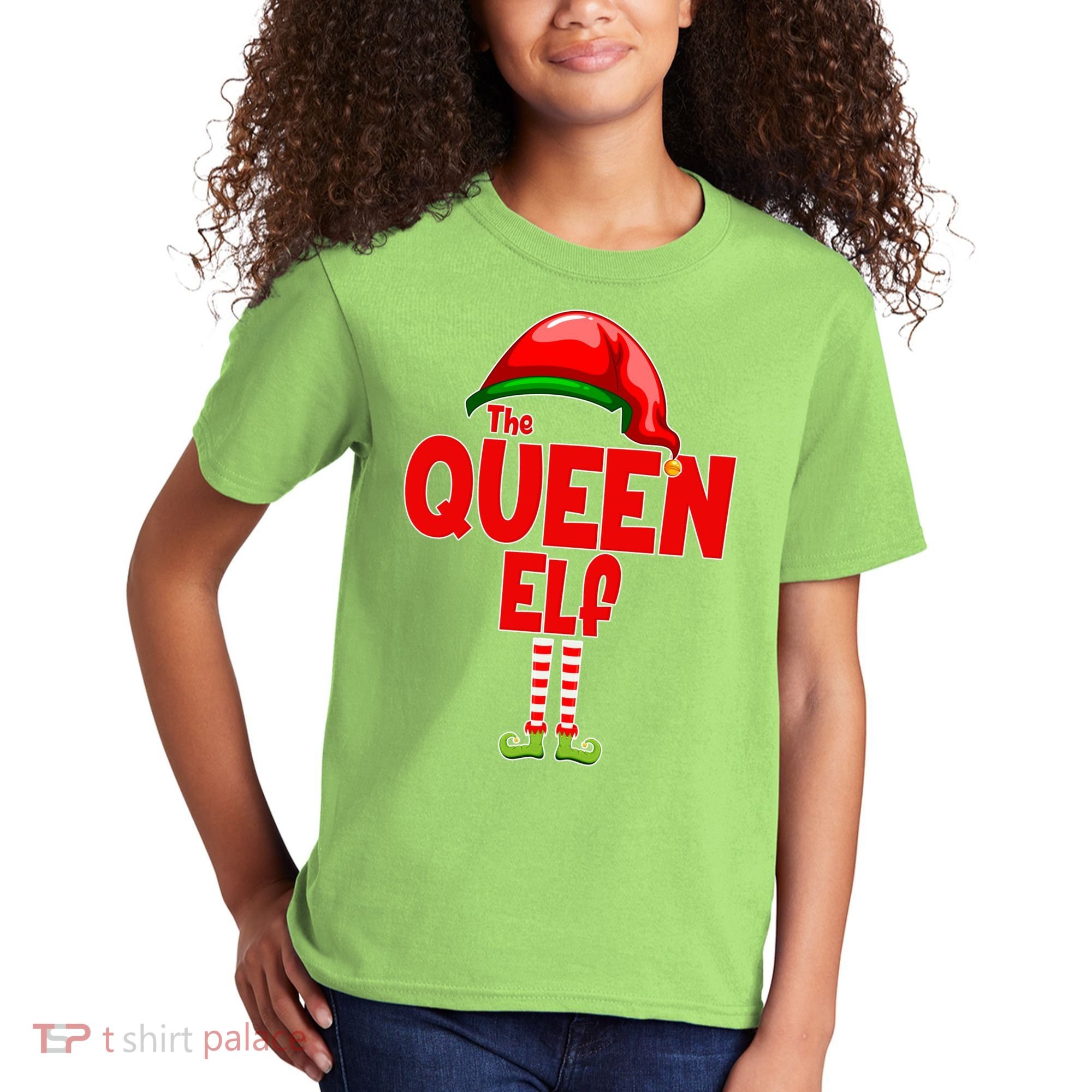 The Queen Elf Christmas Kids T-Shirt