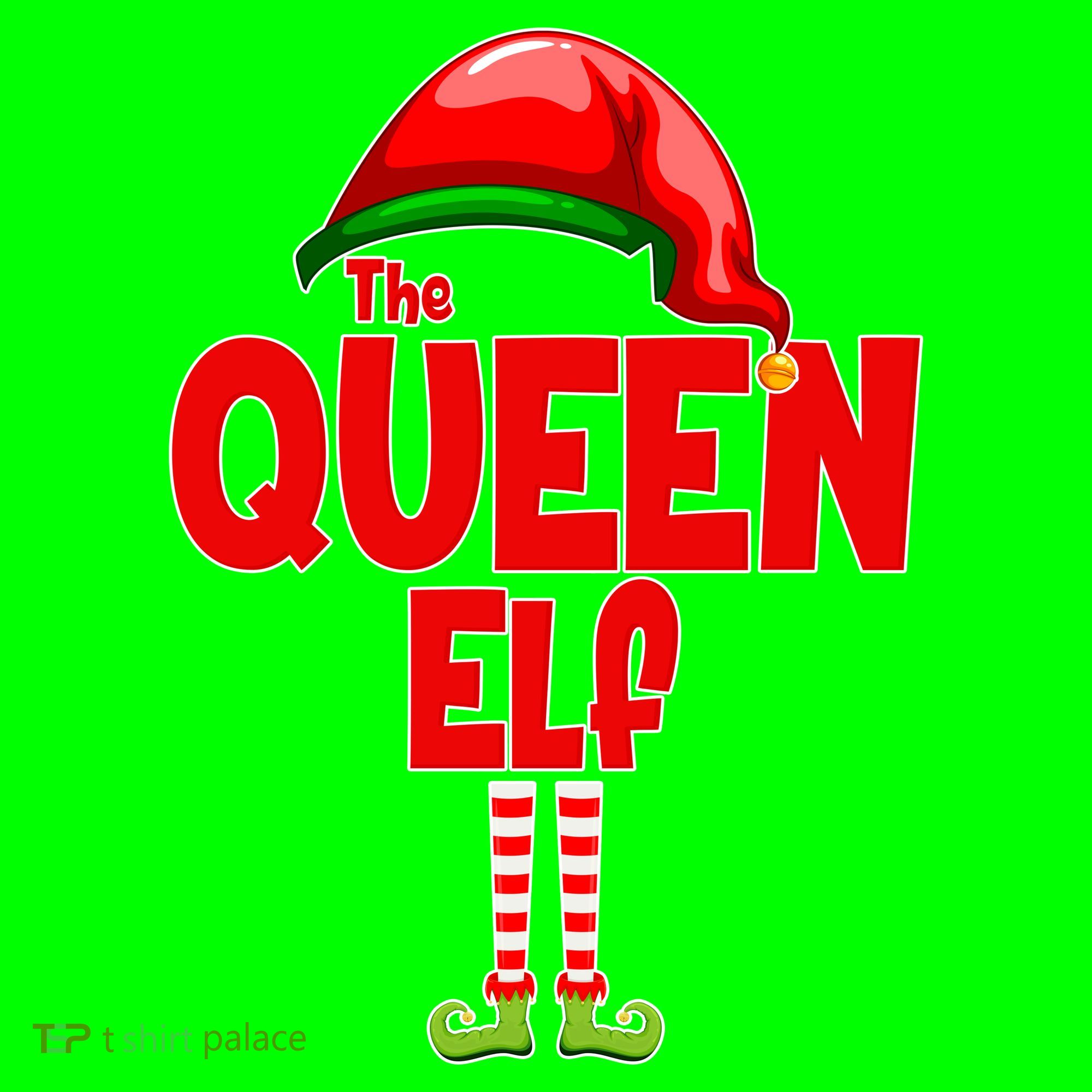 The Queen Elf Christmas Kids T-Shirt