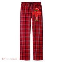 The Queen Elf Christmas Men's Flannel Plaid Pajama Pants thumb 0