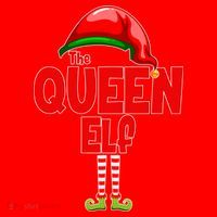 The Queen Elf Christmas Santa Hat thumb 1