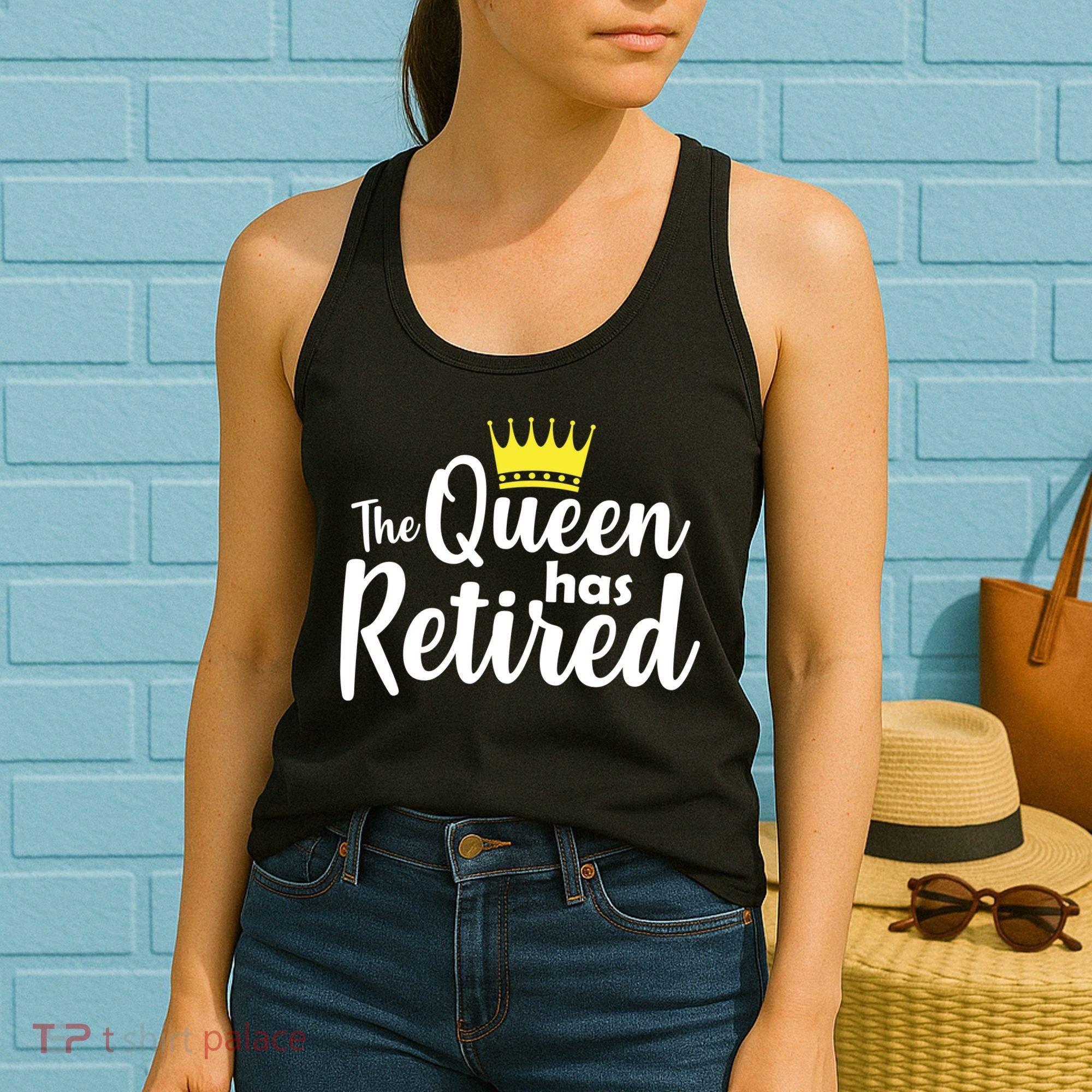 The Queen Has Retired Women's Tank Top