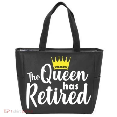 The Queen Has Retired Tote Bag