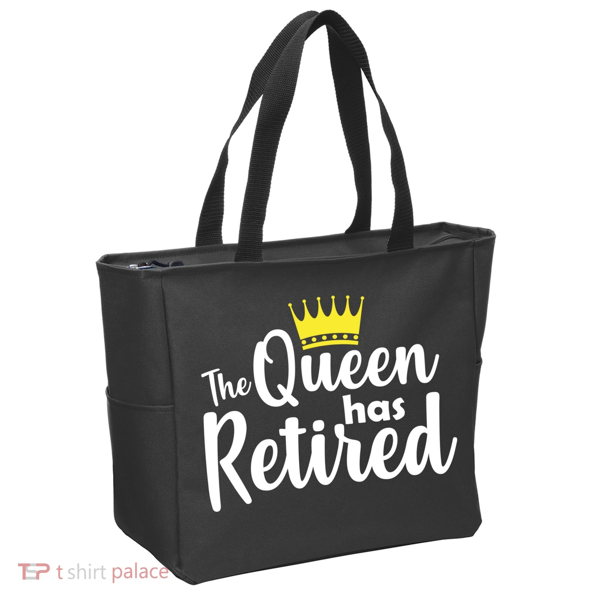 The Queen Has Retired Tote Bag