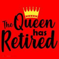 The Queen Has Retired Santa Hat thumb 1