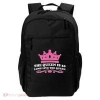 The Queen Is 30 Funny 30th Birthday Backpack thumb 0