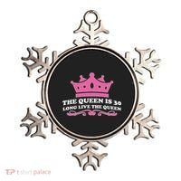 The Queen Is 30 Funny 30th Birthday Ornament thumb 0