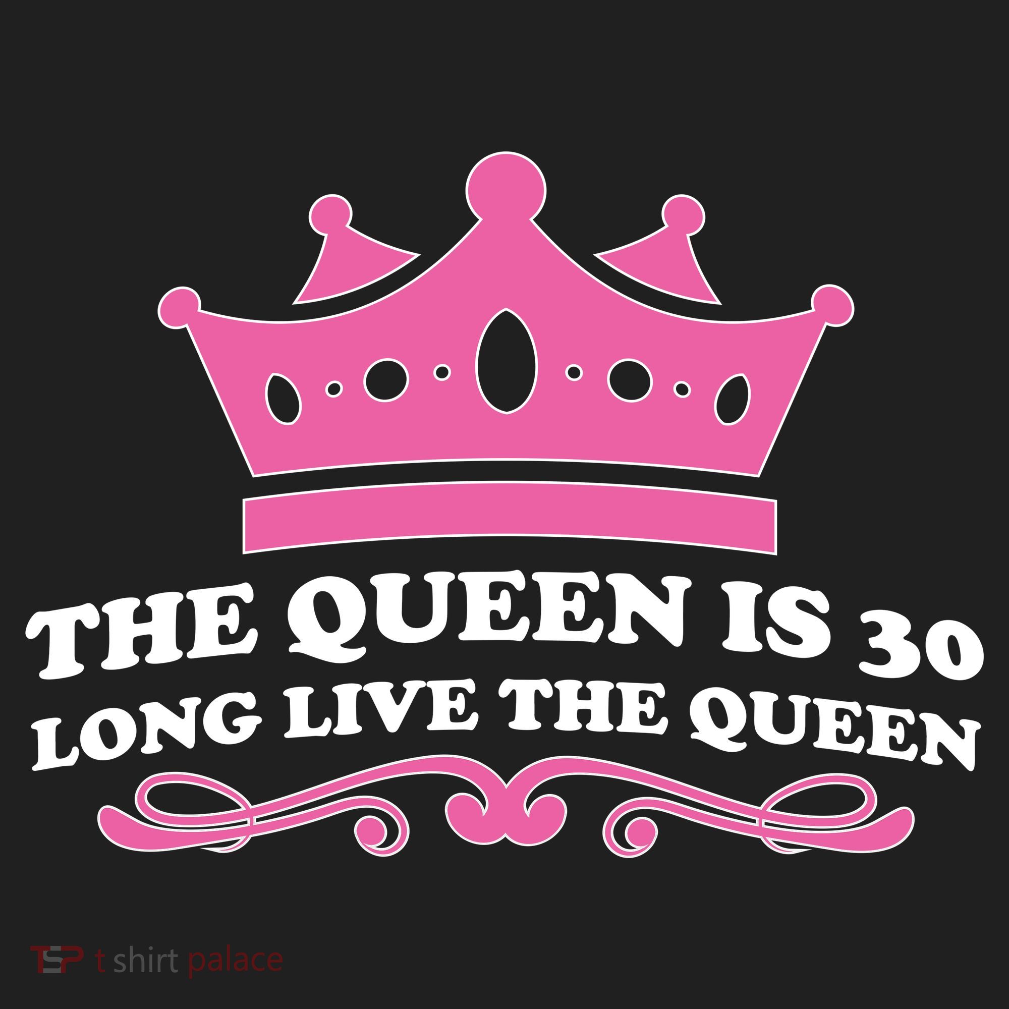 The Queen Is 30 Funny 30th Birthday Hat